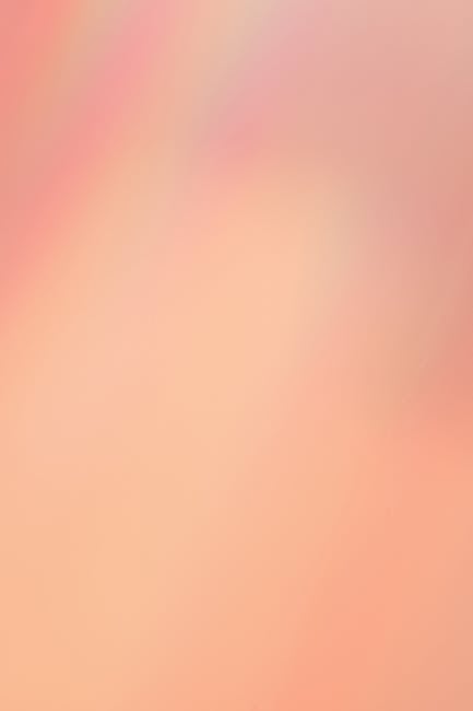 Soft peach abstract background representing calm and reliable support services